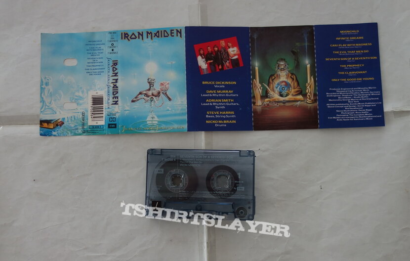 Iron Maiden - Seventh son of a sevent son - Tape (UK Version)