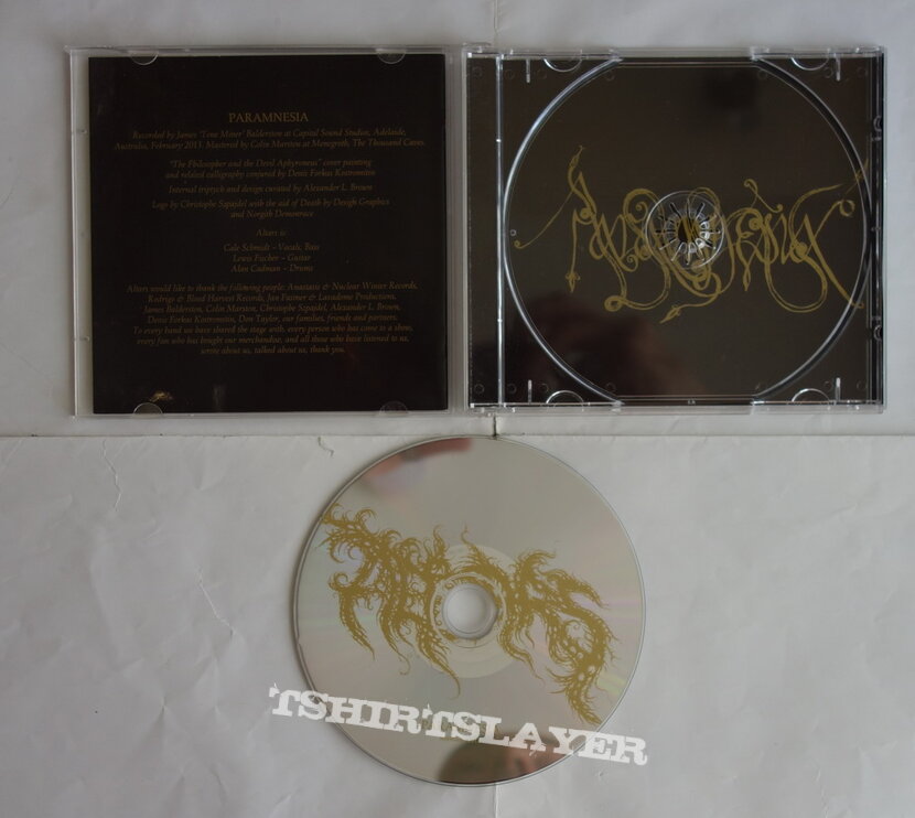 Altars - Paramnesia - CD