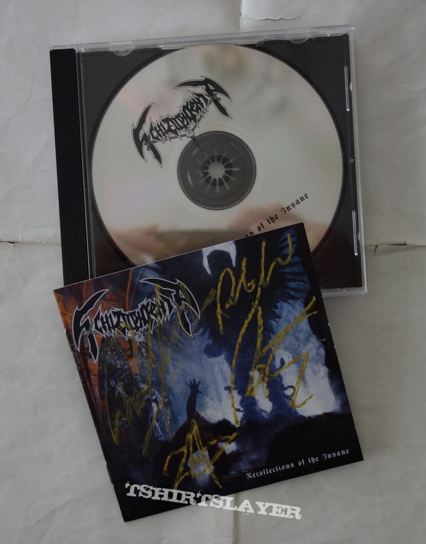 Schizophrenia - Recollections of the insane - Signed CD