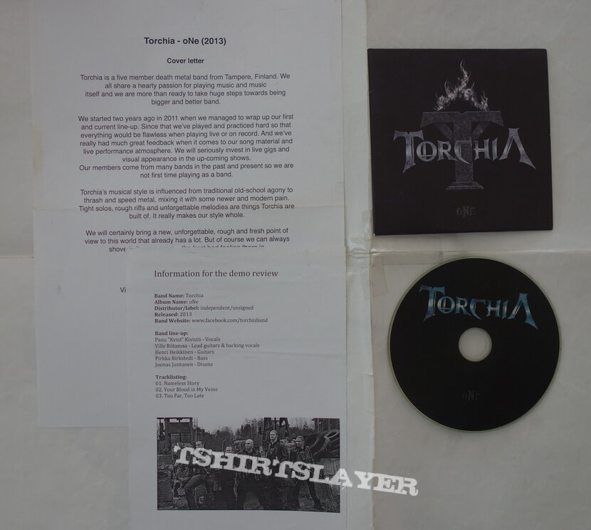 Torchia – One - Promo CD