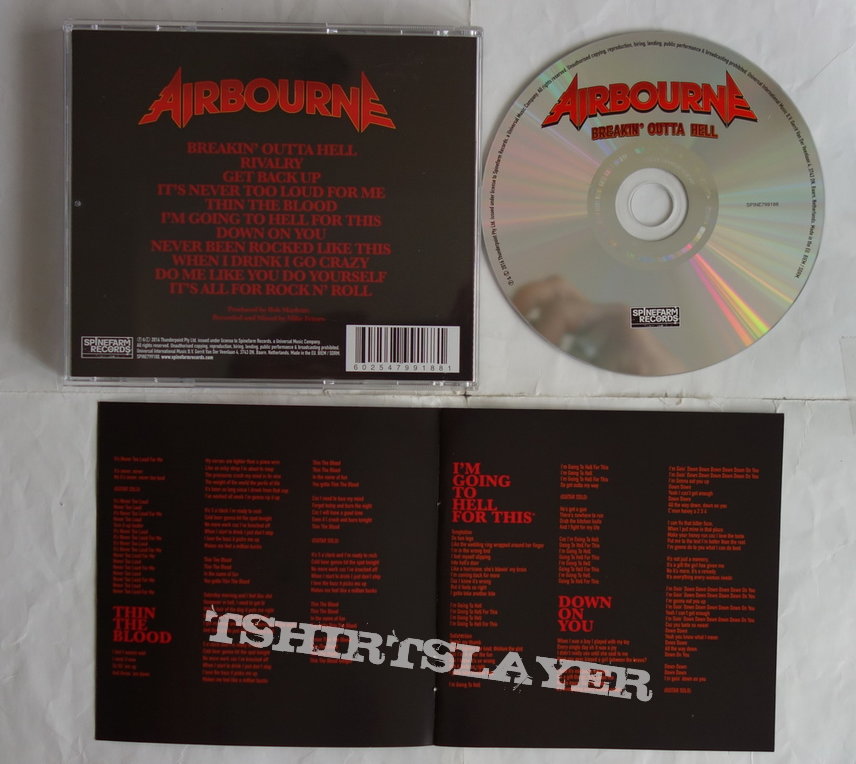 Airbourne - Breakin&#039; outta hell - CD