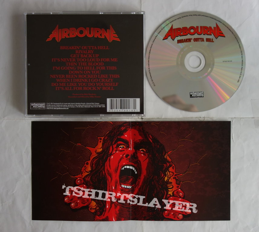 Airbourne - Breakin&#039; outta hell - CD