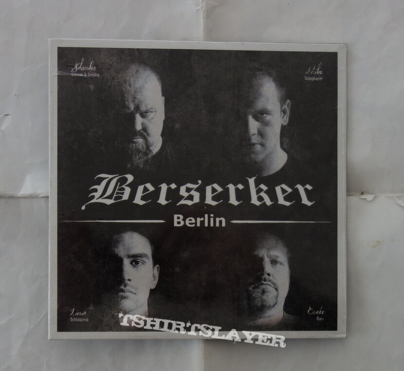 Berserker - Berlin - Promo CD
