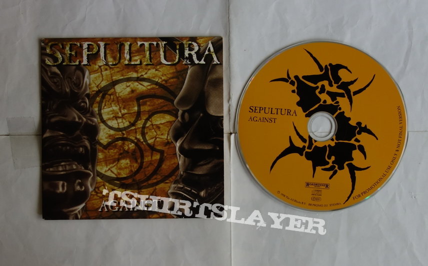 Sepultura - Against - Promo CD