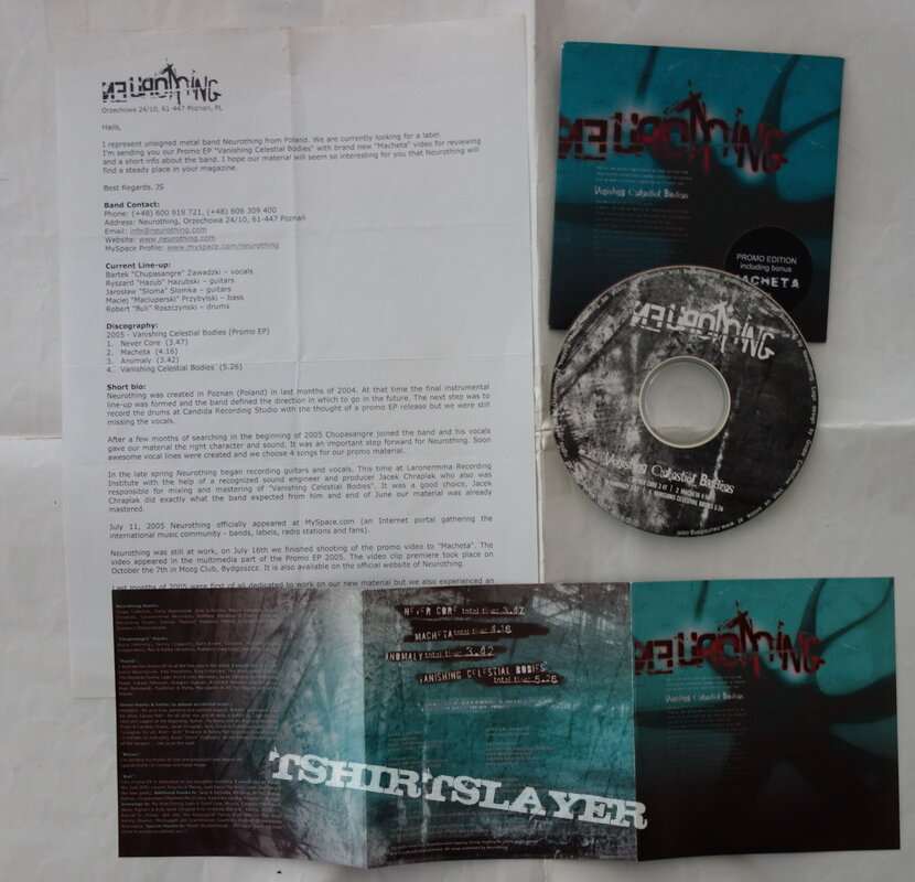 Neurothing – Vanishing Celestial Bodies - Promo CD