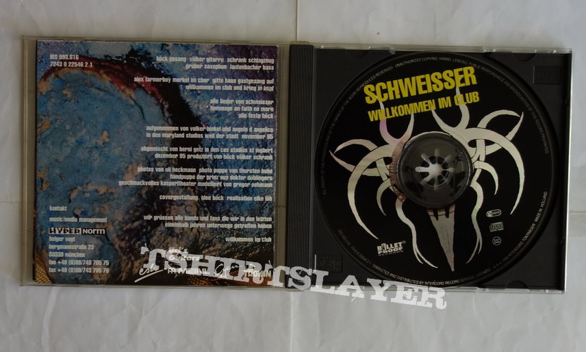 Schweisser - Willkommen im Club - CD