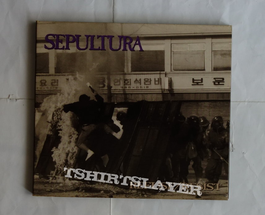 Sepultura - Refuse/Resist - Single CD Sepultura - Refuse/Resist - Single CD