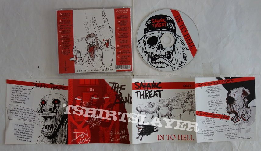 Satanic Threat - In to hell - CD