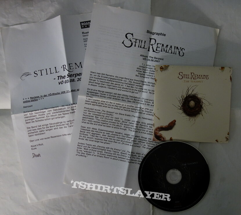 Still Remains - The serpent - Promo CD