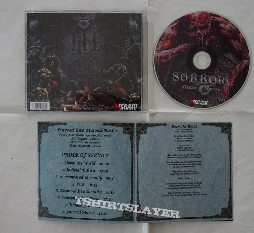 Sorrow - Death of sorrow - CD