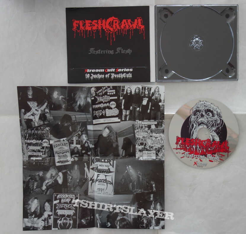 Fleshcrawl – Festering Flesh - CD