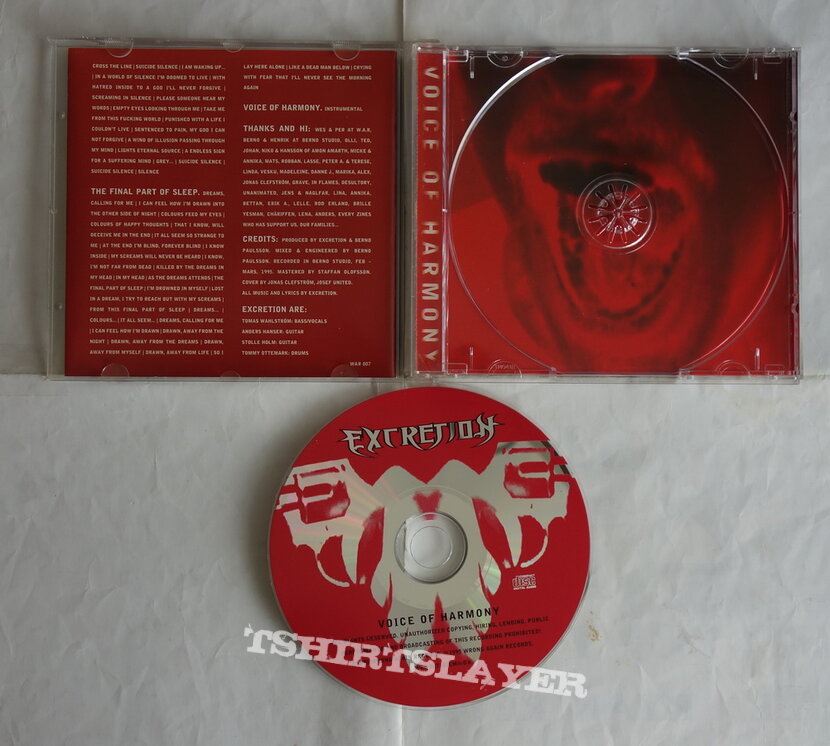 Excretion - Voice of harmony - CD