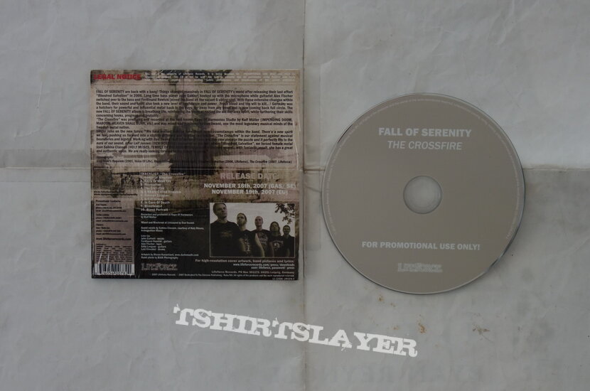 Fall of Serenity - The crossfire - Promo CD