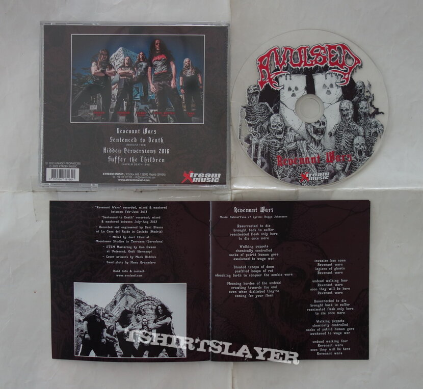 Avulsed – Revenant Wars - CD E.P.