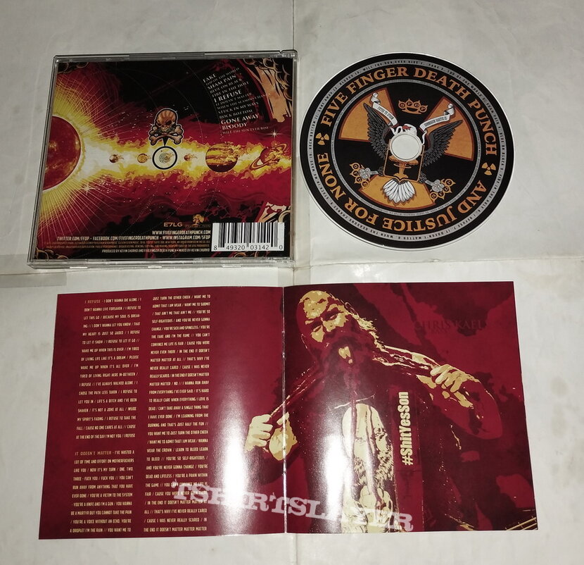 Five Finger Death Punch - And justice for none - CD