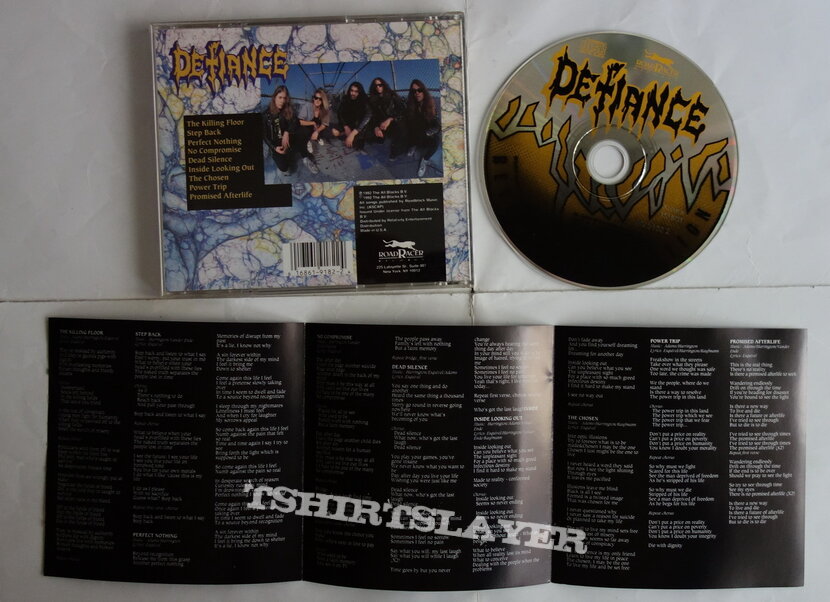 Defiance - Beyond recognition - orig.Firstpress CD