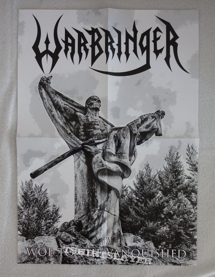 Warbringer - Woe to the vanquished - Promo poster Warbringer - Woe to the vanquished - Promo poster