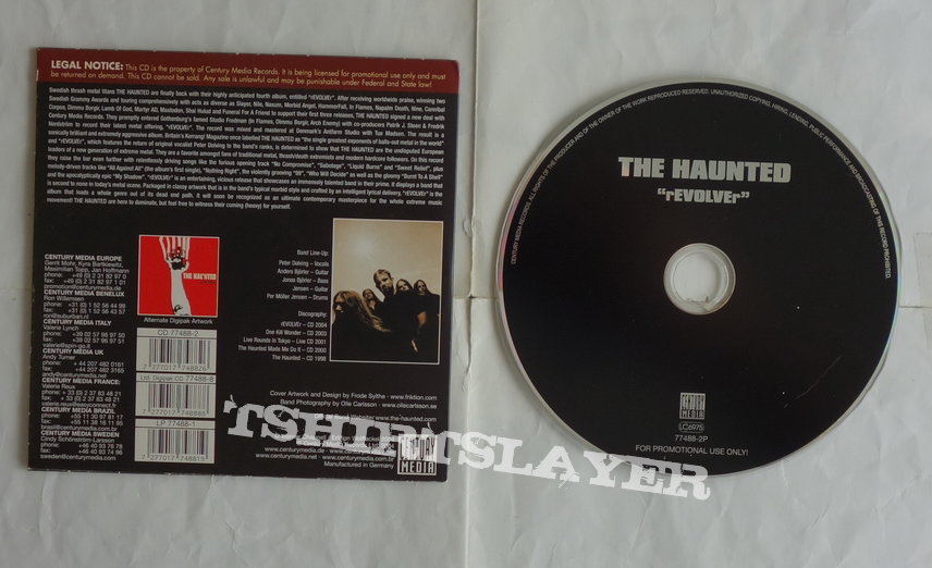 The Haunted - rEvolver - Promo CD