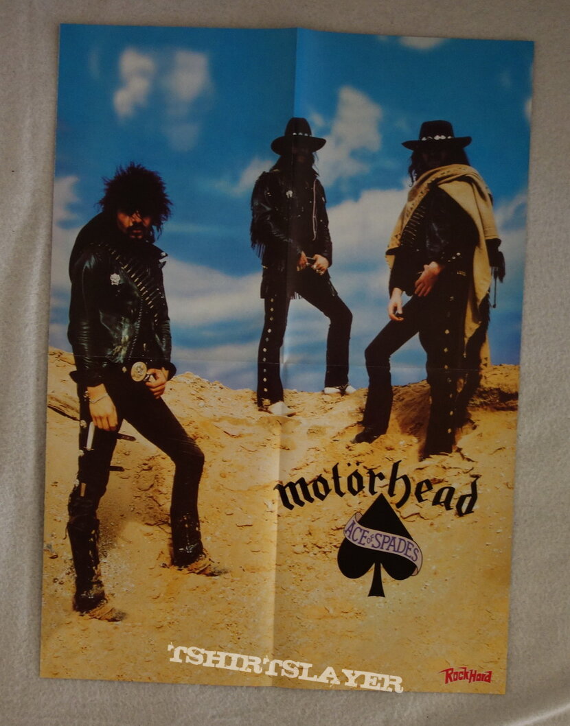 Motörhead - Ace of spades / Overkill  - Poster
