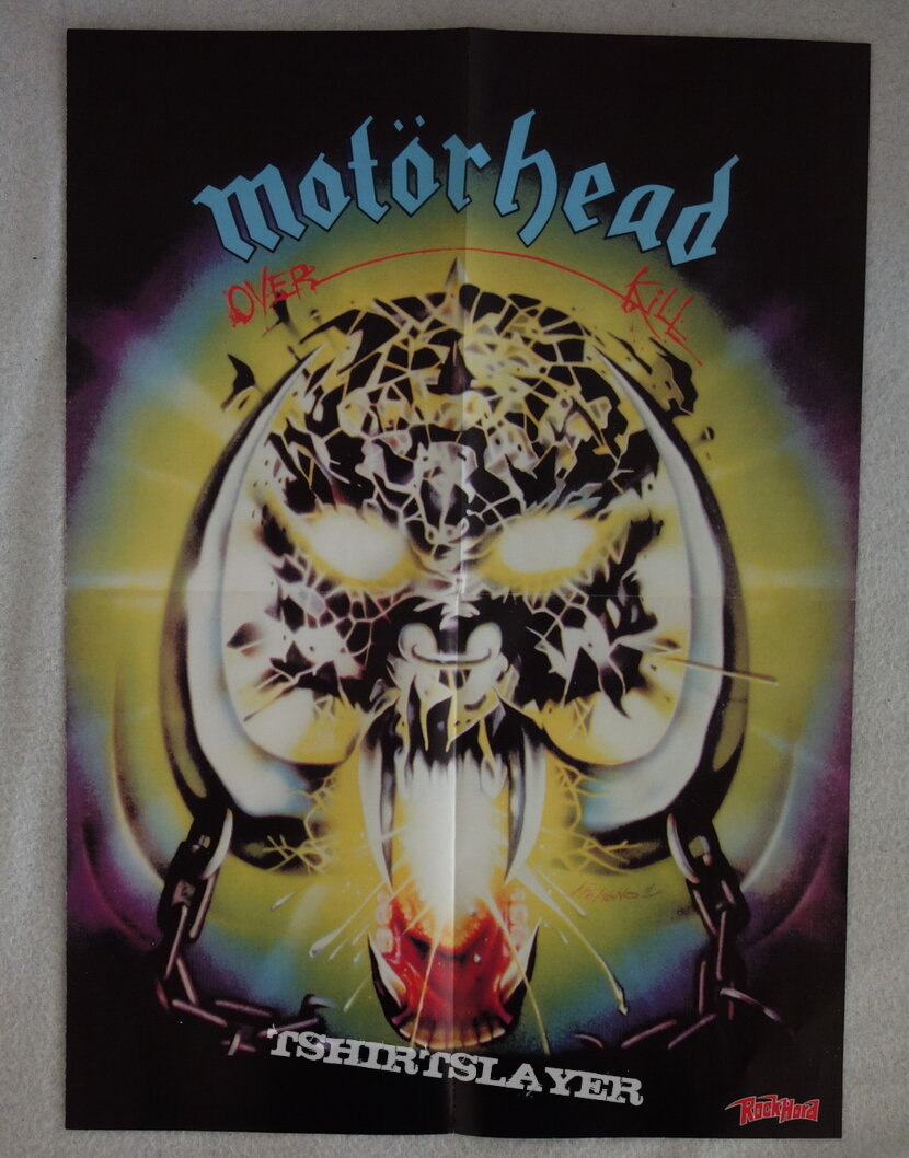 Motörhead - Ace of spades / Overkill  - Poster
