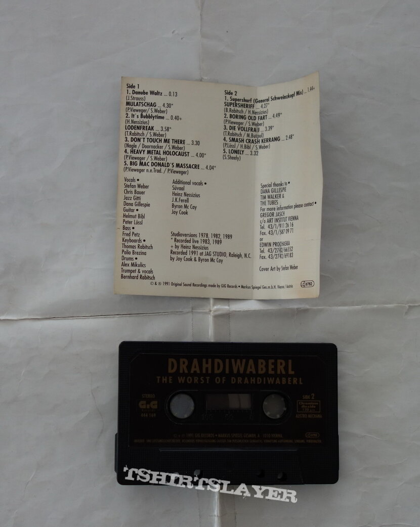 Drahdiwaberl – The Worst Of Drahdiwaberl - orig.Tape