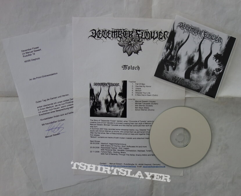 December Flower - Moloch - Demo CD