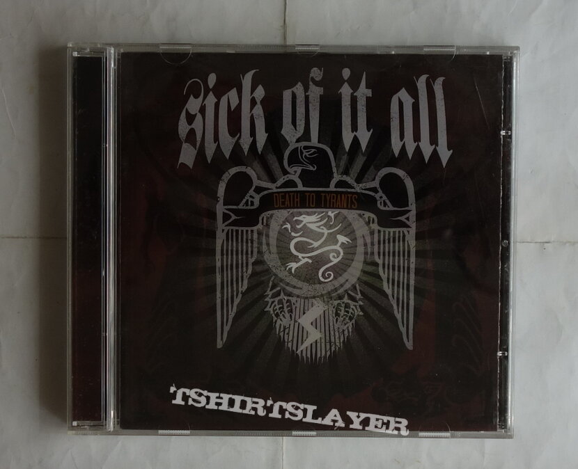 Sick Of It All - Death to tyrants - CD