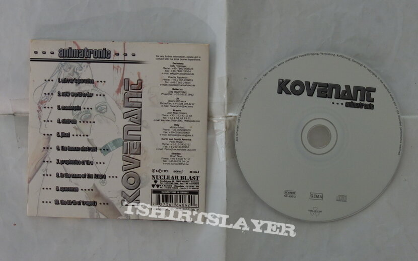 The Kovenant - Animatronic - Promo CD