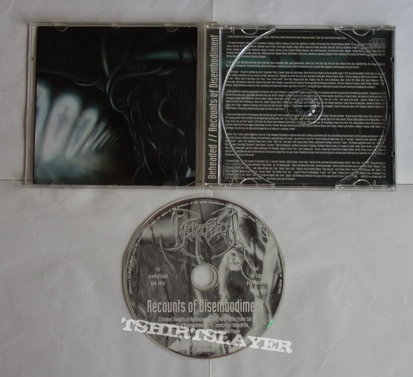 Beheaded - Recounts of disembodiment - Promo CD