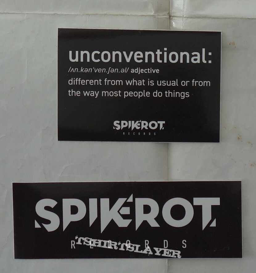 Birdflesh Spikerot Records - Simple Sticker