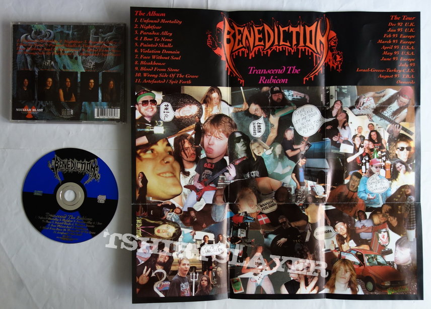 Benediction - Transcend the rubicon - orig.Firstpress CD