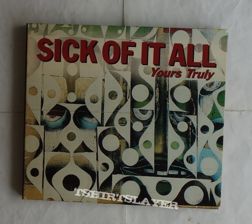 Sick Of It All - Yours truly - Digipack CD