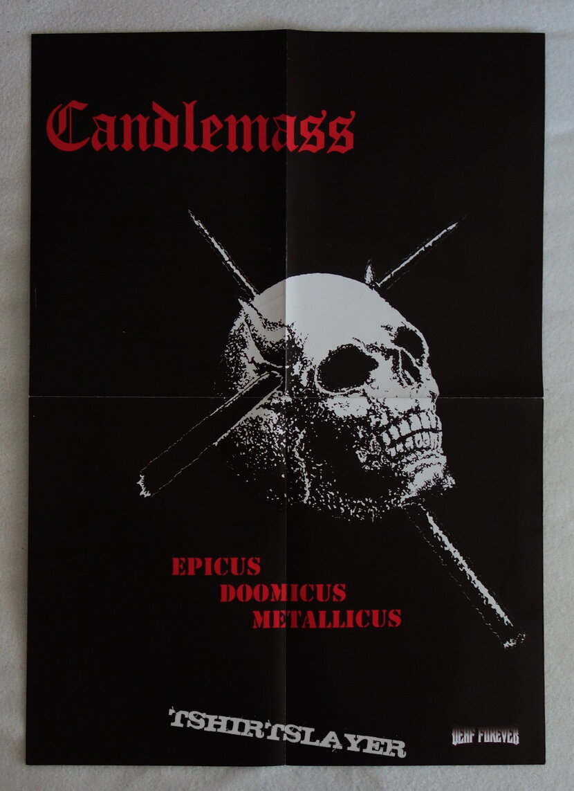 Candlemass / Savage Master - Poster