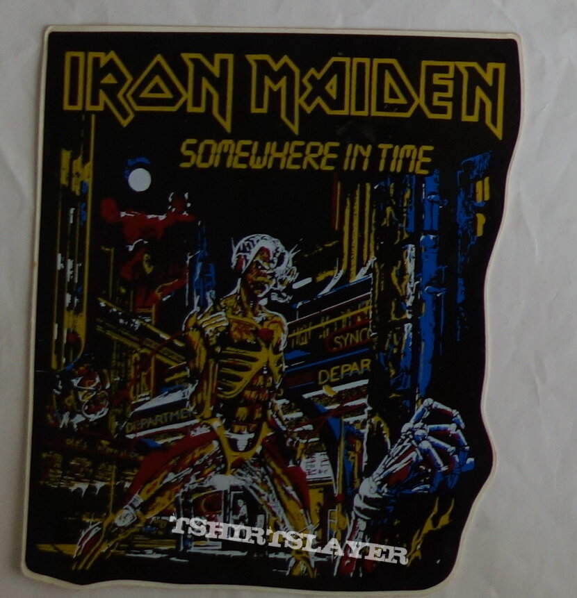 Iron Maiden - Somewhere in time - Sticker