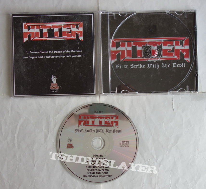 Hitten - First strike with the devil - Re-release CD