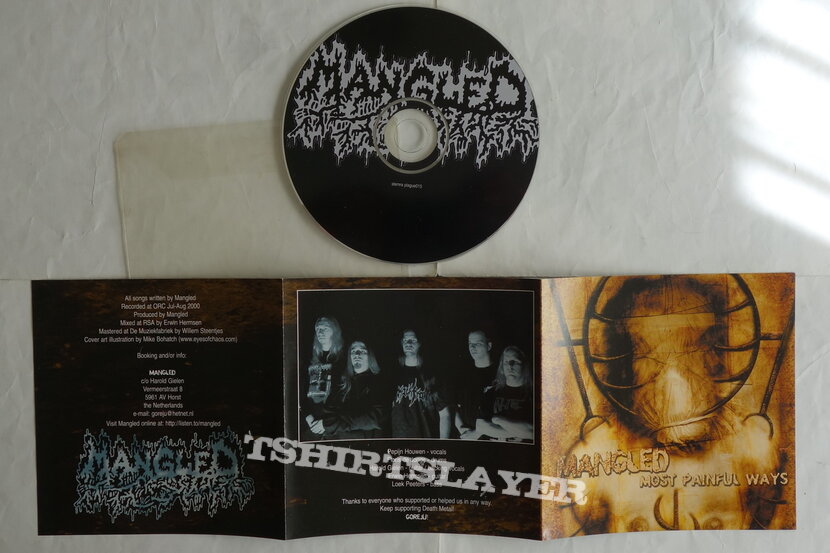 Mangled - Most painful ways - Promo CD