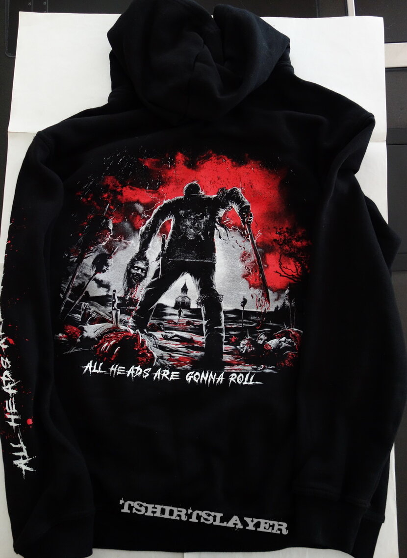 Vomitory - All heads are gonne roll - Zipper Hoodie