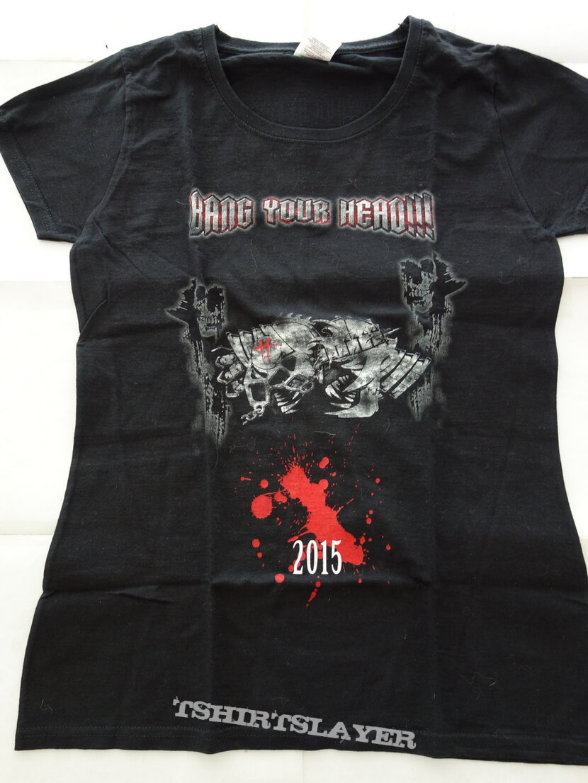 Nuclear Assault Bang Your Head - Festival shirt - Girly shirt