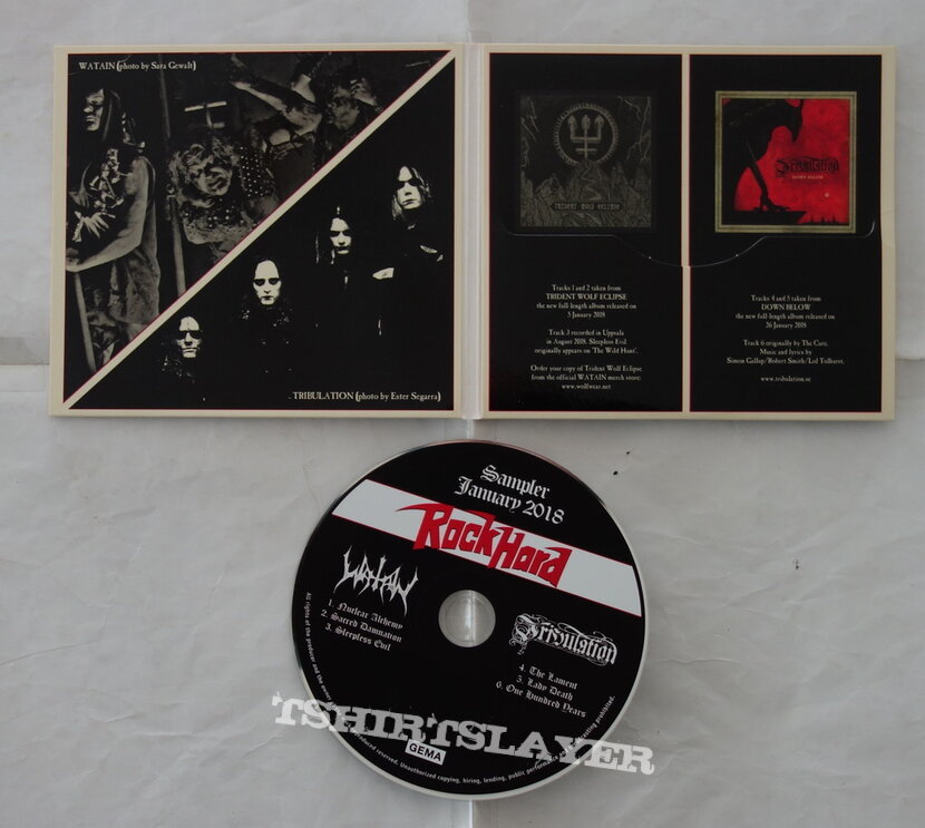 Watain / Tribulation – RockHard Sampler - CD