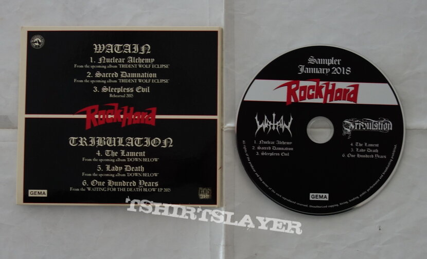 Watain / Tribulation – RockHard Sampler - CD