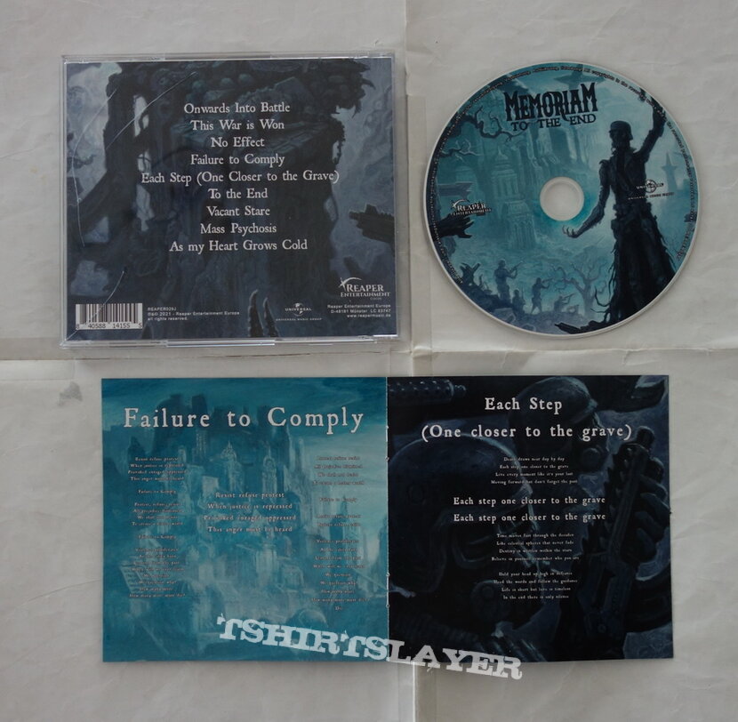 Memoriam - To the end - CD