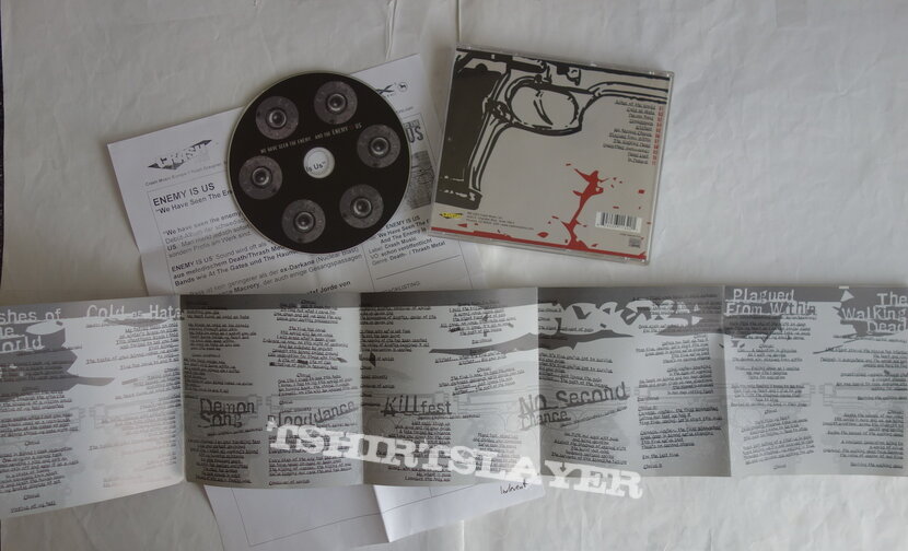 Enemy Is Us ‎– We Have Seen The Enemy... And The Enemy Is Us - Full case Promo CD