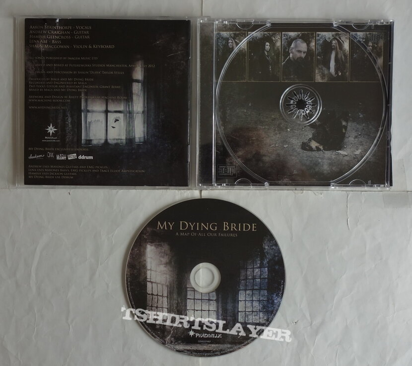 My Dying Bride - A map of all our failures - CD
