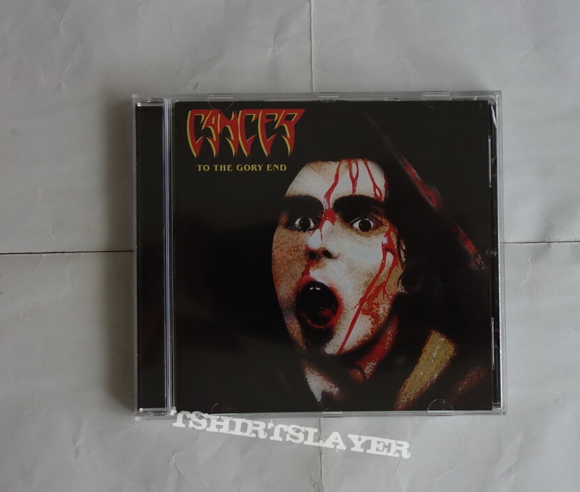 Cancer - To the gory end - Re-release CD