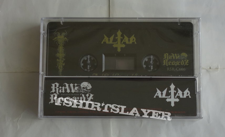 Altar - ...and god created Satan to blame for his mistakes - Tape Re-release