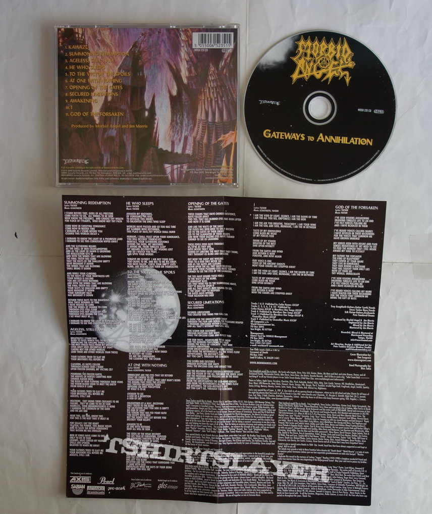 Morbid Angel - Gateways to annihilation - lim.edit.Slipcase CD