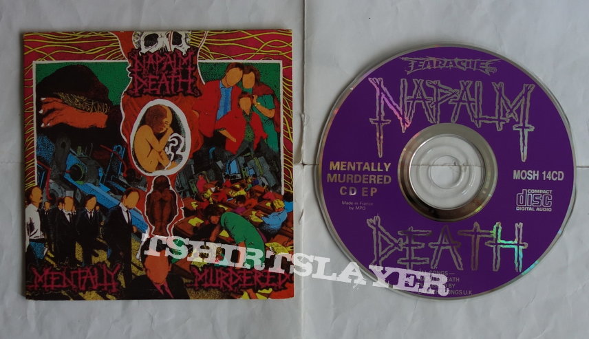 Napalm Death - Mentally murdered - E.P. CD