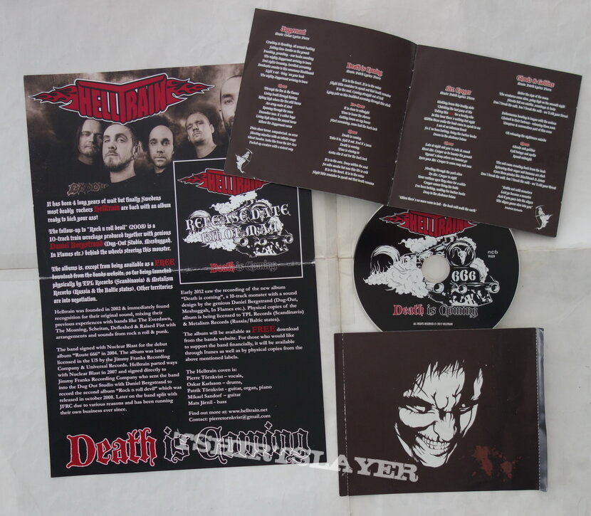 Helltrain - Death is coming - Promo CD