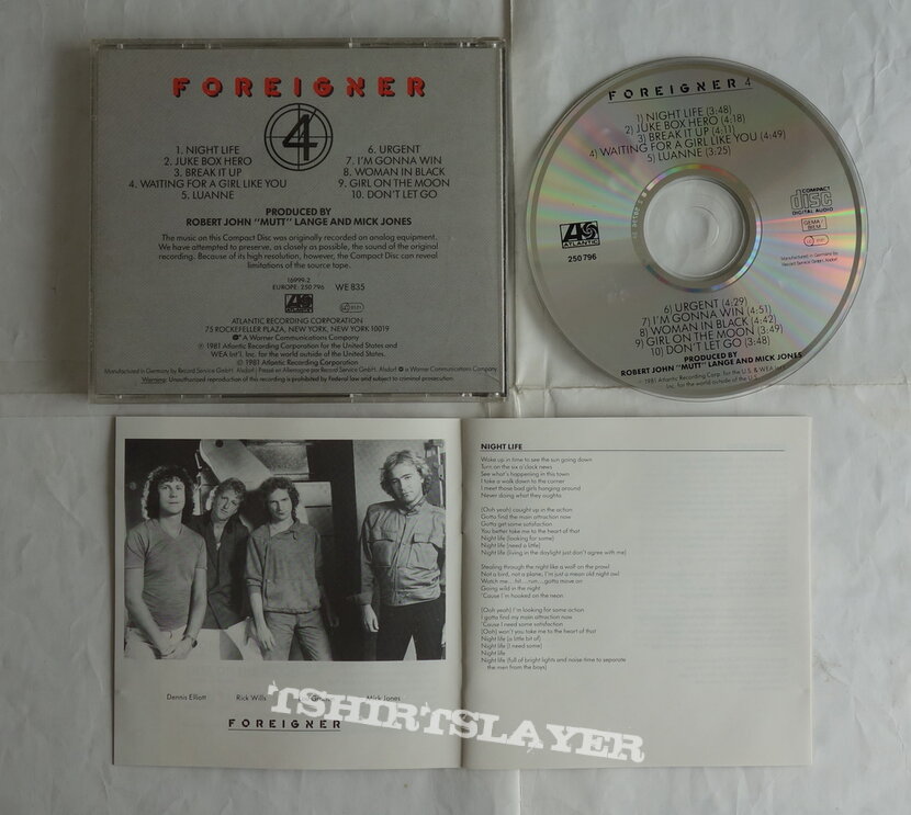 Foreigner - 4 - CD