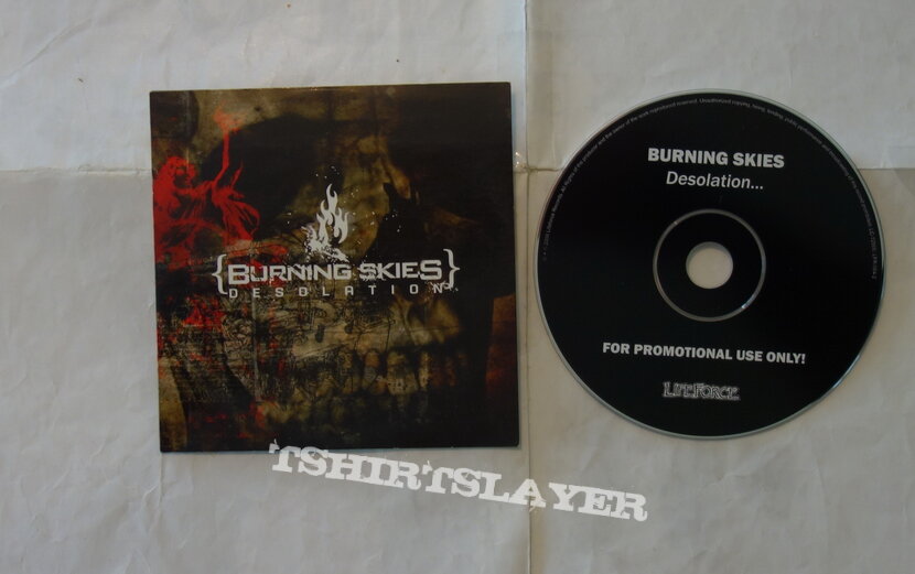 Burning Skies - Desolation - Promo CD